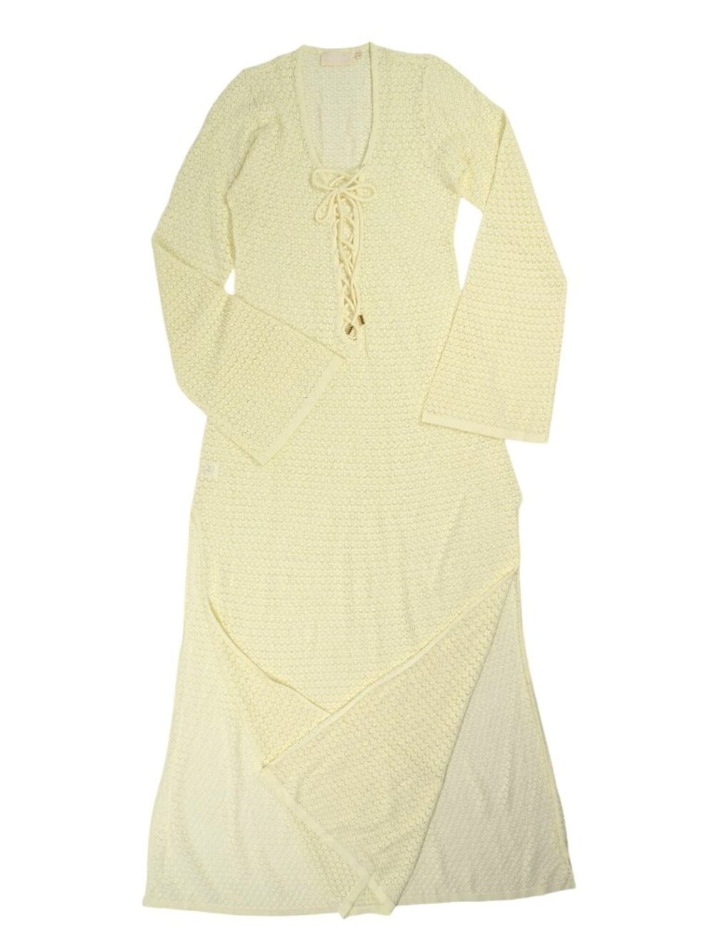 Monday Swimwear Corossol Dress in Ivory Lace Crochet